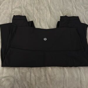 Black Lululemon Wunder Under Leggings